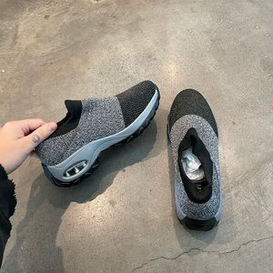 Grey and black slip on shoes. Great for support, from Hypersoft. Never worn!